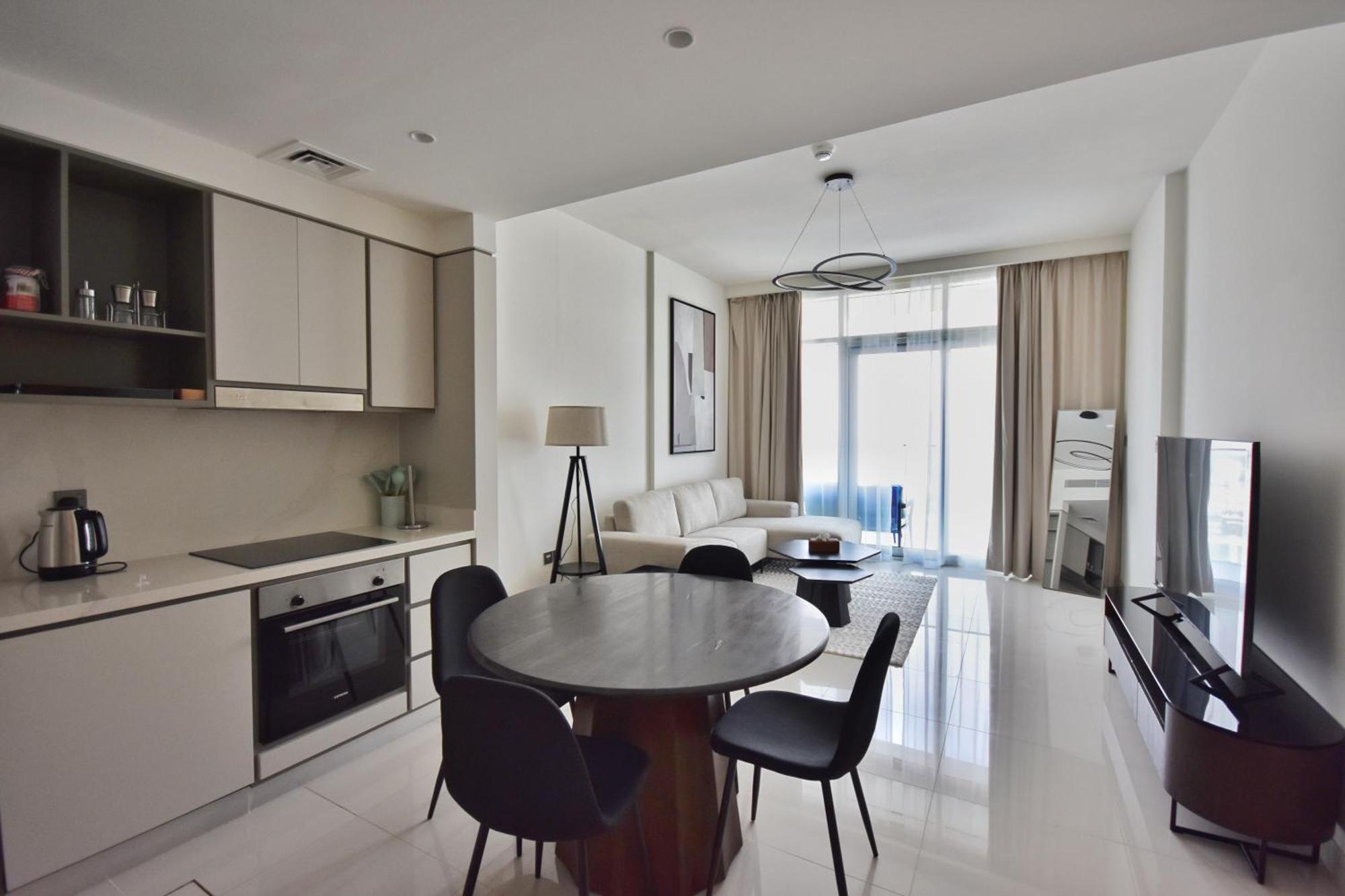 Stunning 2Br With Panoramic Sea View In Beachfront - 24Ab07 Apartment Dubai Exterior photo